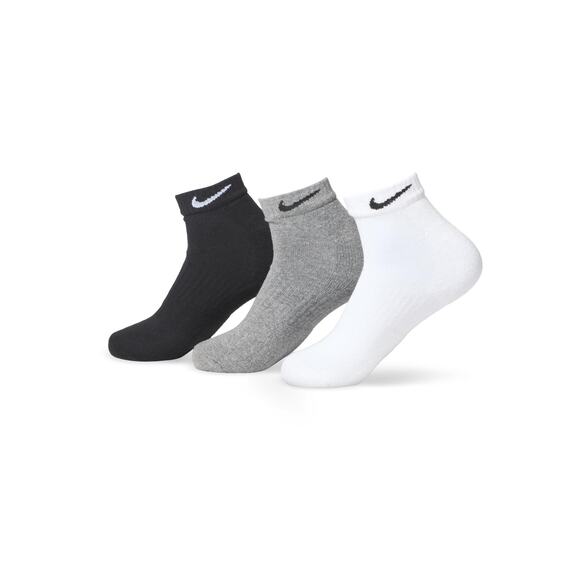 NWT Nike Unisex Cushioned Training Low Socks 3 Pairs Multi-Color Small - Picture 1 of 5